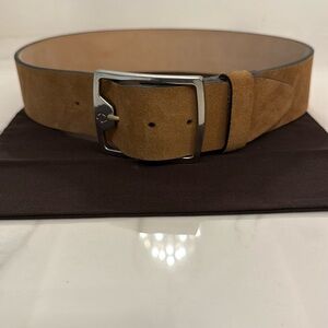 Rag and bone Jumbo Boyfriend Suede Belt